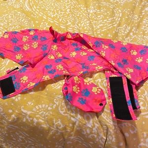 TOP PAW HOODED DOG RAINCOAT